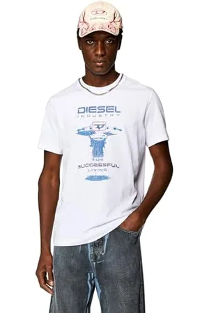 Diesel _T-DIEGOR-K69 MAGLIET_Shirt_Weiß_L