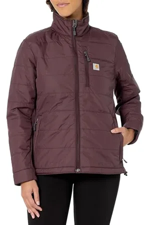 Carhartt Damen 105912 Damen Rain Defender Relaxed Fit Leicht, Brombeere, XL