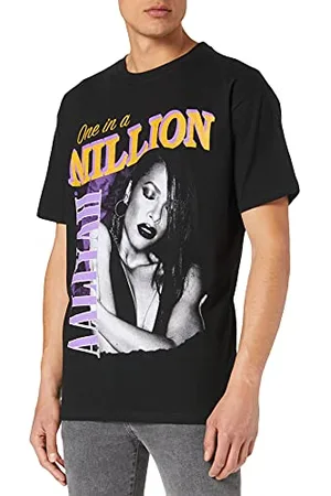 Mister Tee Unisex Aaliyah One In A Million Oversize Tee L Black