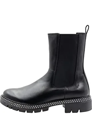 Dreimaster Vintage Damen Leder Boots, , 38 EU
