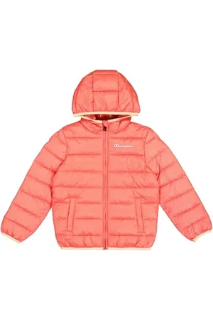 Champion Unisex Kinder Legacy Outdoor B (306868) -Wr Light Cirè 40gr Small Script Logo Hooded Jacke, , 15-16 Years