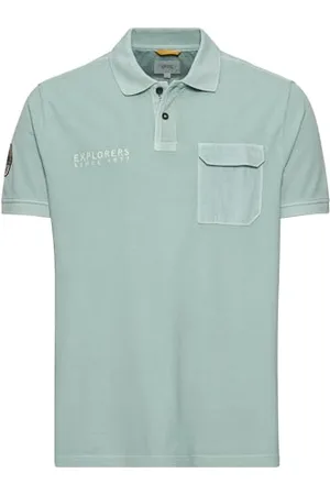 Camel Active Herren Piqué Poloshirt aus zertifiziertem Organic Cotton menswear-3XL