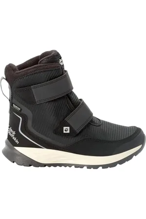 Jack Wolfskin Unisex Kinder Polar Bear Texapore High Vc K, Black / Grey, 32 EU