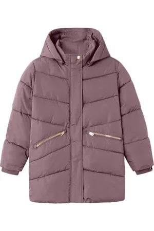 NAME IT Mädchen Nkfmemo Jacket Long Tb Steppjacke, , 122