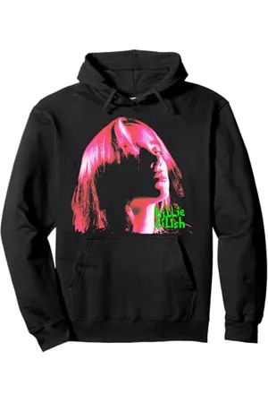 Billie Eilish Ikonischer Popmusik-Kunstdruck für Fans Pullover Hoodie