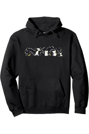 Moomin Mumin First Snow Winter troll Little My Snorkmaiden Pullover Hoodie