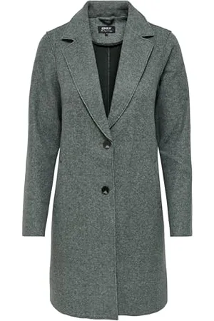ONLY Damen ONLCARRIE Bonded Coat OTW NOOS 15213300, Balsam Green/Melange, M