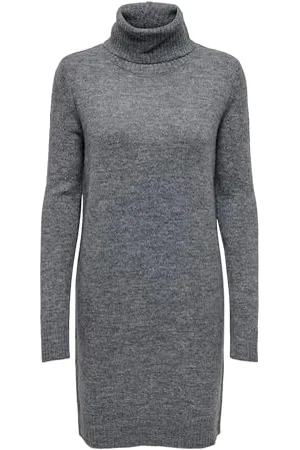 JDY Damen elanor L/S Cowlneck Dress KNT Noos Strickkleid, , S EU