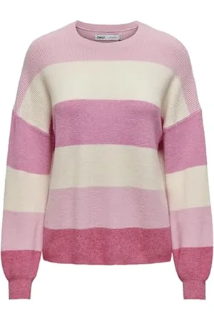ONLY Onlatia L/S Stripe Pullover KNT Noos