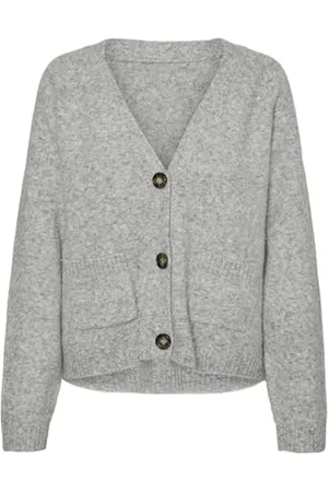 VERO MODA VMBOOM LS V-Neck Button Cardigan GA NOOS