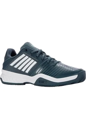 K-Swiss Performance Herren Court Express HB Tennis Shoe, Indian Teal/White/Aqua Splash, 47 EU