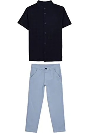 DeFacto Jungen A0016a8 Pajama Set, Navy, 4-5 Jahre EU