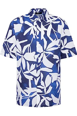 Mavi Herren Printed Shirt Hemd, , M