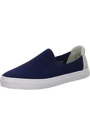 Bugatti Damen Level Sneaker, Dark Blue/Gold, 39 EU