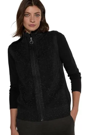 CECIL Damen B253894 Structured Lurex Zip Vest, , M EU