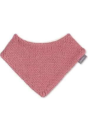 Sterntaler Unisex Baby Dreieckstuch aus Strick, Rückseite Microfleece, , 2