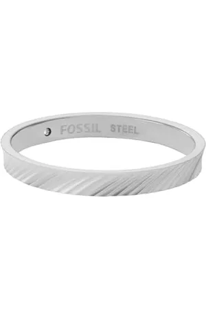 Fossil Harlow Damen-Ring Edelstahl JF047570407, Edelstahl, Kein Edelstein, , Band