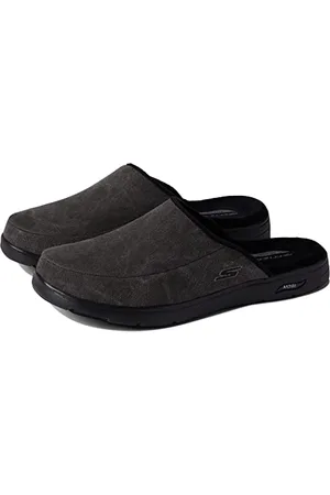 Skechers Herren Arch Fit Lounge Hausschuh, Weizen Textil, 41 EU