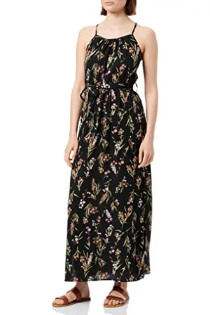 VERO MODA Damen Vmeasy Slit Dress R1 WVN Ga Maxikleid, , S EU
