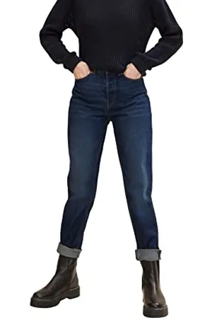 TOM TAILOR Damen Mom Fit Jeans 1032693, , 30