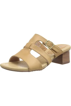 Clarks Damen Desirae Palm Sandale mit Absatz, , 39.5 EU