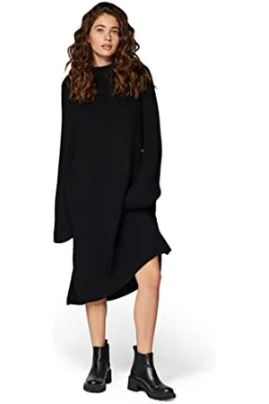 Mavi Damen Tricot Dress Kleid, , Mittel