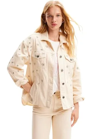 Desigual CHAQ_FLOWERS, 1008 CRUDO BEIGE, M