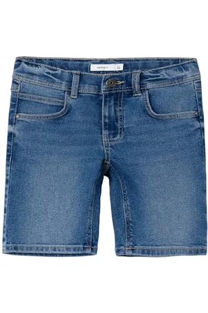 NAME IT Jungen Nkmryan Reg Dnm L Shorts 1090-io Noos, , 164