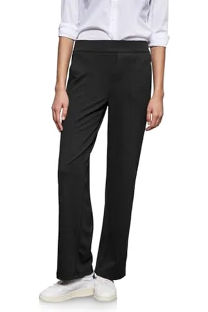 Street one Damen A378076 Hose Loose Fit, Black, 46W x 32L