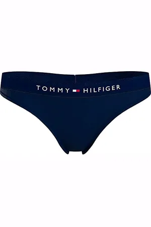 Tommy Hilfiger Damen String Tanga, Blau (Desert Sky), XL
