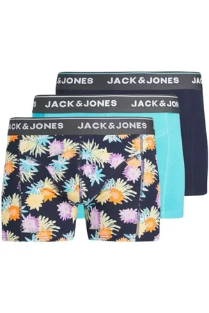 JACK & JONES JACREECE Flower Trunks 3 Pack