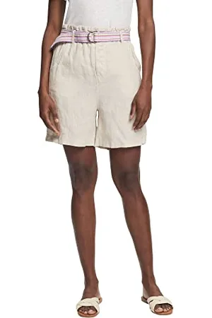 ESPRIT Damen Shorts 052ee1c301, Light Taupe, 34