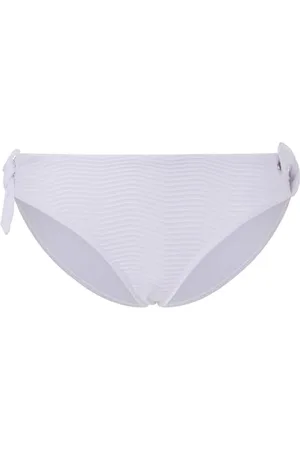 Pepe Jeans Damen Wave Knot Bikinihose, Weiß (White), L