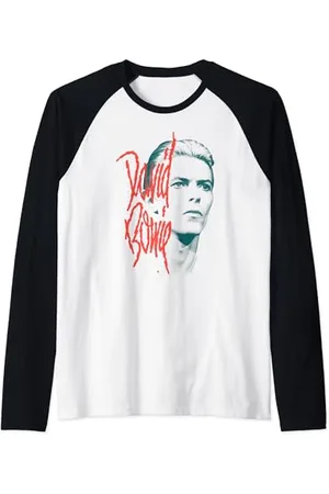 David Bowie T-Shirt, Musik, Unisex, , S, Raglanärmel, Pull-On, U-Ausschnitt, Polyester 100%