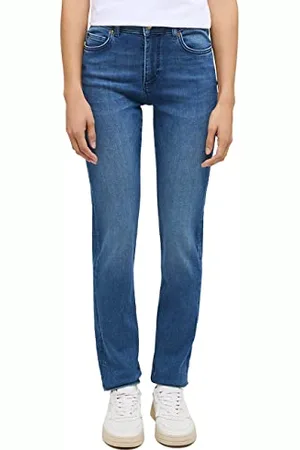 Mustang Damen Jeans Hose Crosby Relaxed Slim