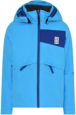 LEGO Wear Wear Unisex Wear Jungen Skijacke Winterjacke 5.000 Wassersäule Atmungsaktiv Lwjested 717 Regenjacke, , 210 EU