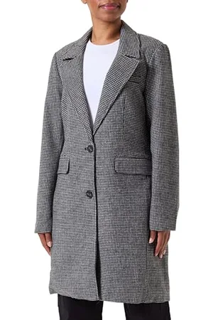 ONLY ONLBILLIE Wool Check Coat OTW