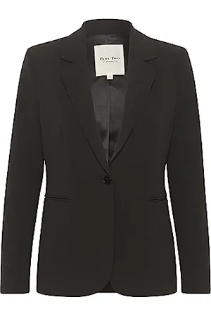 Part Two Damen Regular Fit Notch Lapel Single Button Fastening Blazer, , 44