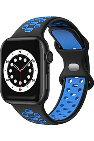 VIGTMO Kompatibel mit Apple Watch Armband 44 mm 42 mm 45 mm, Ersatzarmband kompatibel mit iWatch Serie 7 (45 mm) SE Serie 6/5/4 (44 mm) Serie 3/2/1 (42 mm)