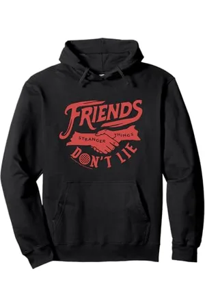 Stranger Things Handshake Freunde lügen nicht Pullover Hoodie