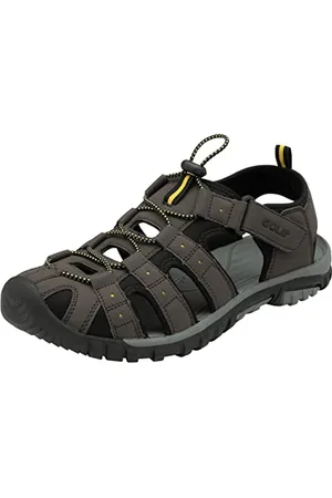 Gola Herren Shingle 4 Walking Shoe, Dark Brown/Black/Sun, 44 EU