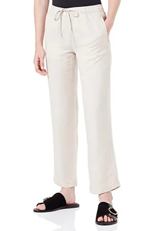 TOM TAILOR Damen Leinen Stoffhose 1031289, , 32W / 32L