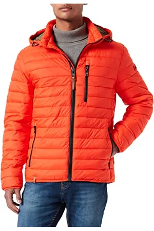 Camel Active Herren 430830/7E52 Jacke, Orange, 54