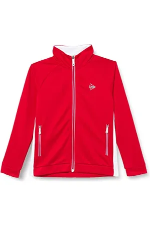 Dunlop Kinder Sport Tennis Jacke – Club Line, Knitted Jacket, Jungen