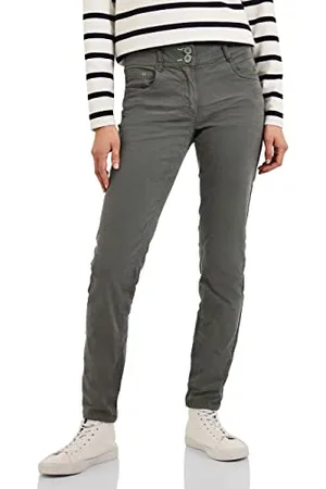 CECIL Damen B376001 Stoffhose Slim, , 32