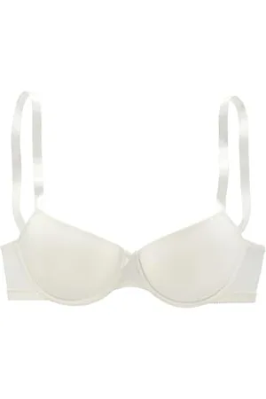 QS by s.Oliver Damen Schalen-BH mit glatten Cup-Schalen und Spitzenbesatz