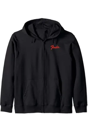 Fender Vintage Guitar Pocket Logo Design Kapuzenjacke