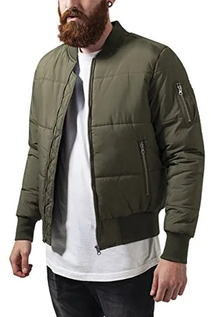 Urban classics Herren Basic Quilt Bomber Jacket Jacke, , X-Large