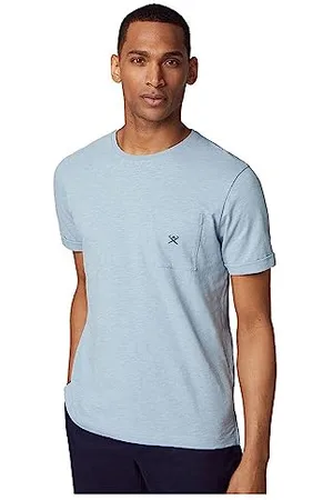 Hackett Herren Ctn Linen Pocket Tee T-Shirt, , 3XL