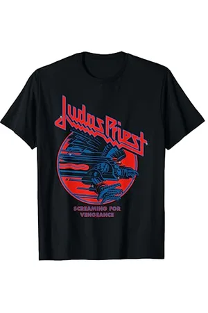 Judas Priest Screaming For Vengeance Blue Eagle T-Shirt